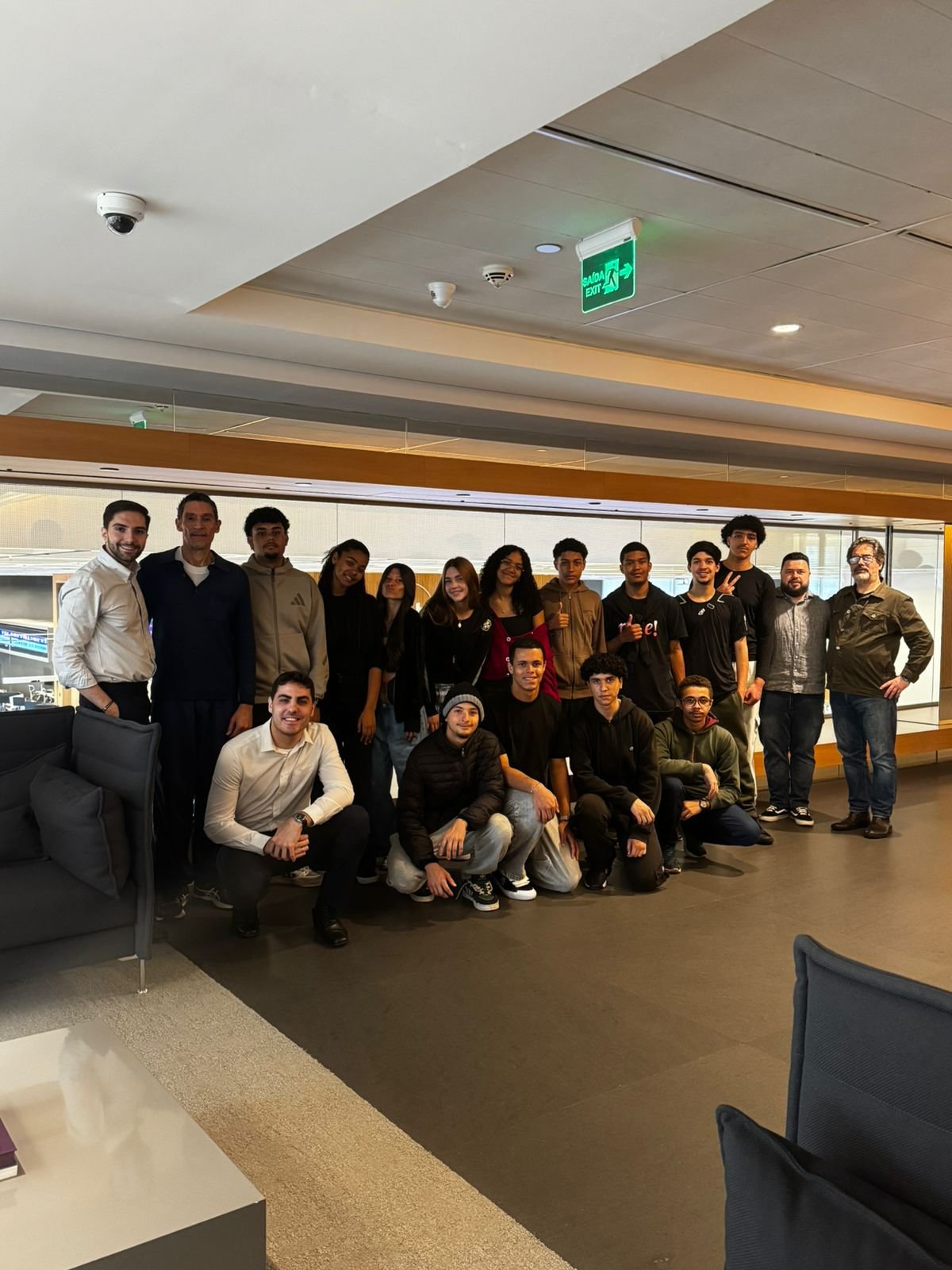 Encontro com alunos e mentores do Projeto Capitus